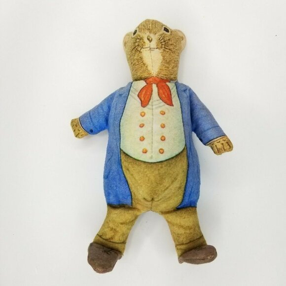 Vintage The Toy Works Bean Bag Wing in The Willows Dearest Mouse 1981 ARIEL INC